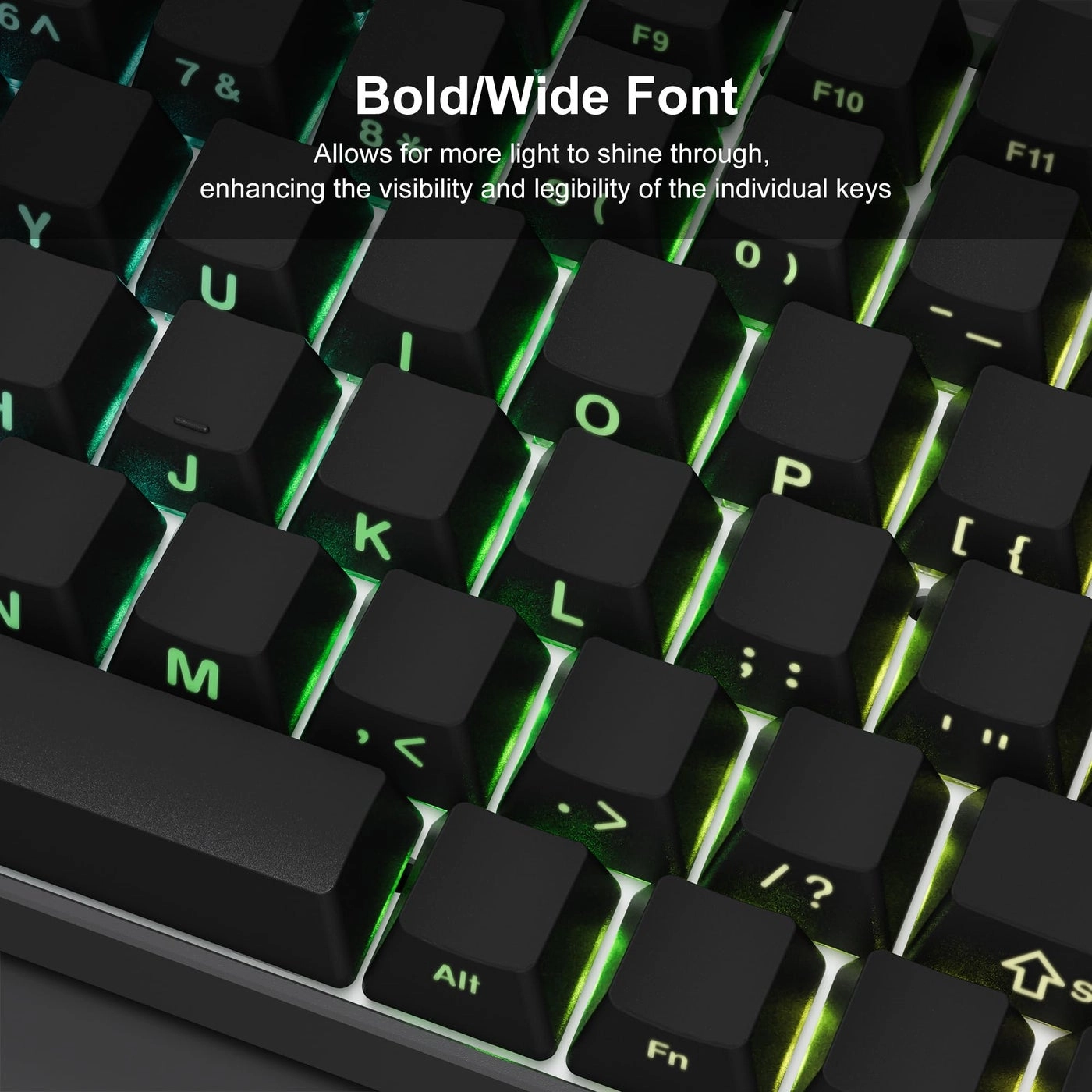 XVX PBT Keycaps - US and UK