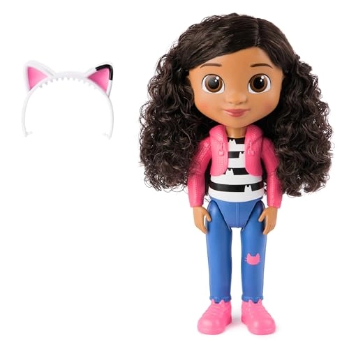 Gabby Girl Doll - 33 cm Removable Kitty Ears Headband Ages 3+