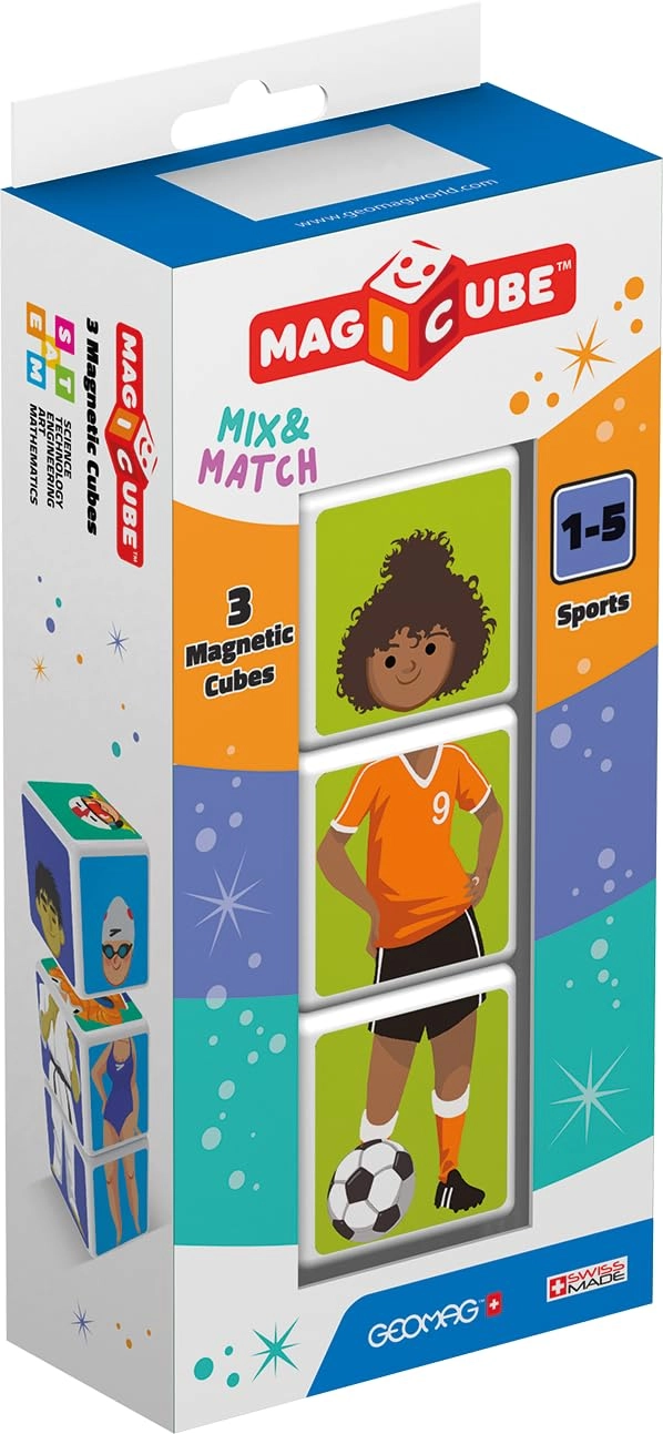 Geomagworld Sports - Animals 3 pcs