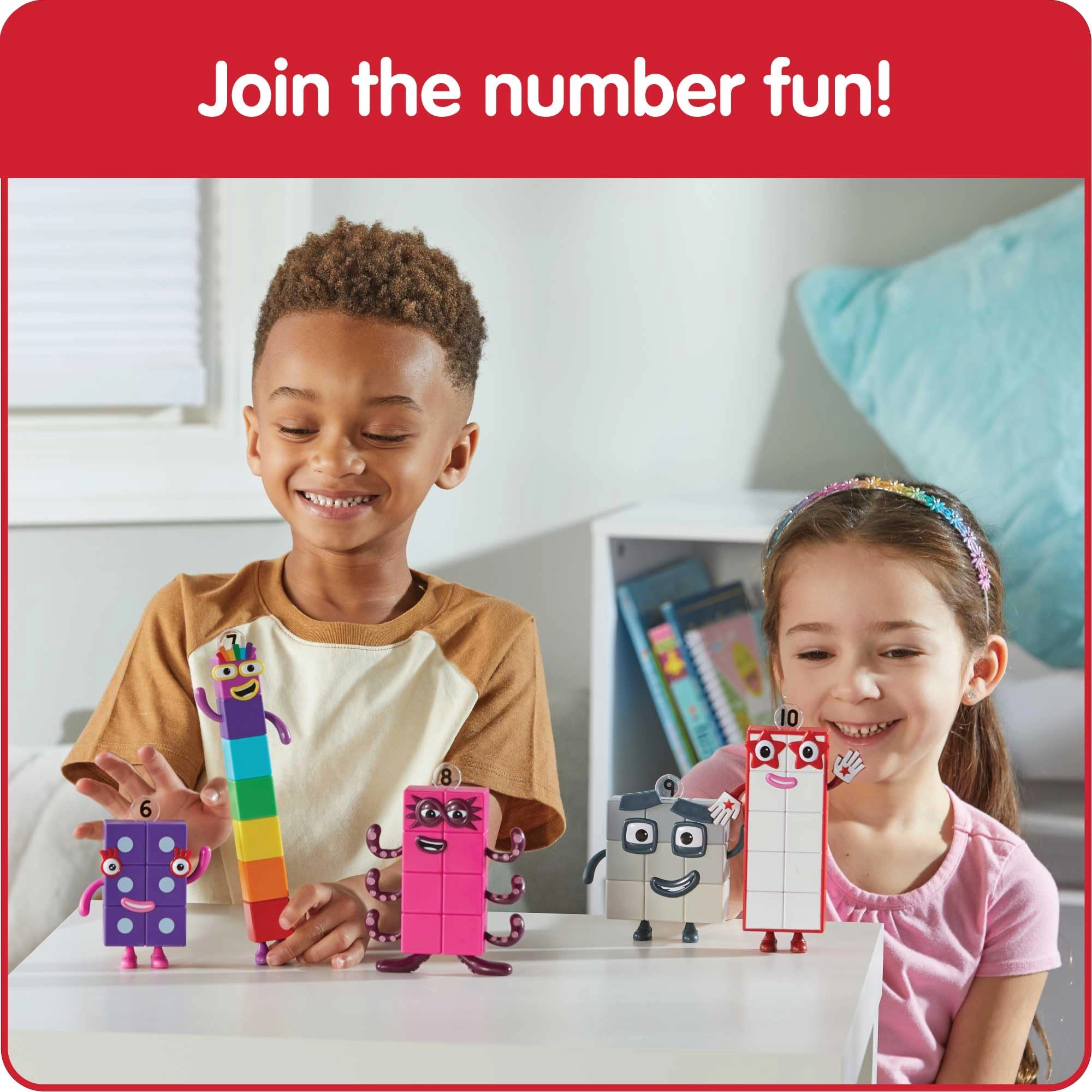 Numberblocks Friends Six to Ten