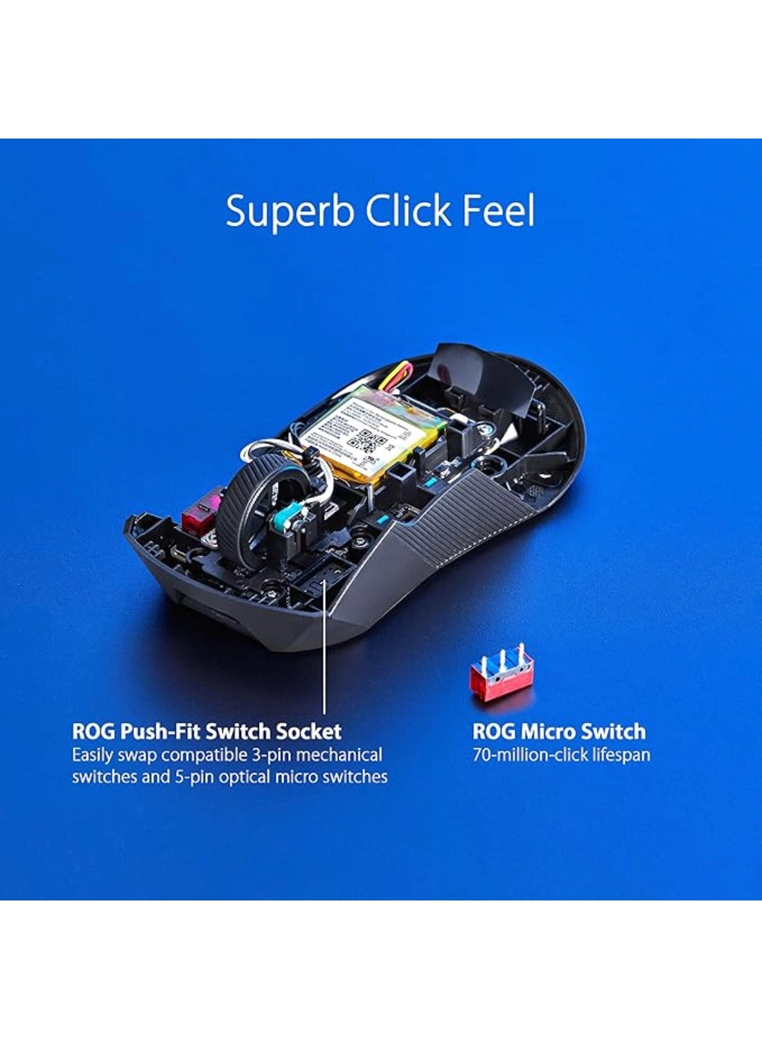 ROG Gladius III Wireless AimPoint Gaming Mouse - Wireless