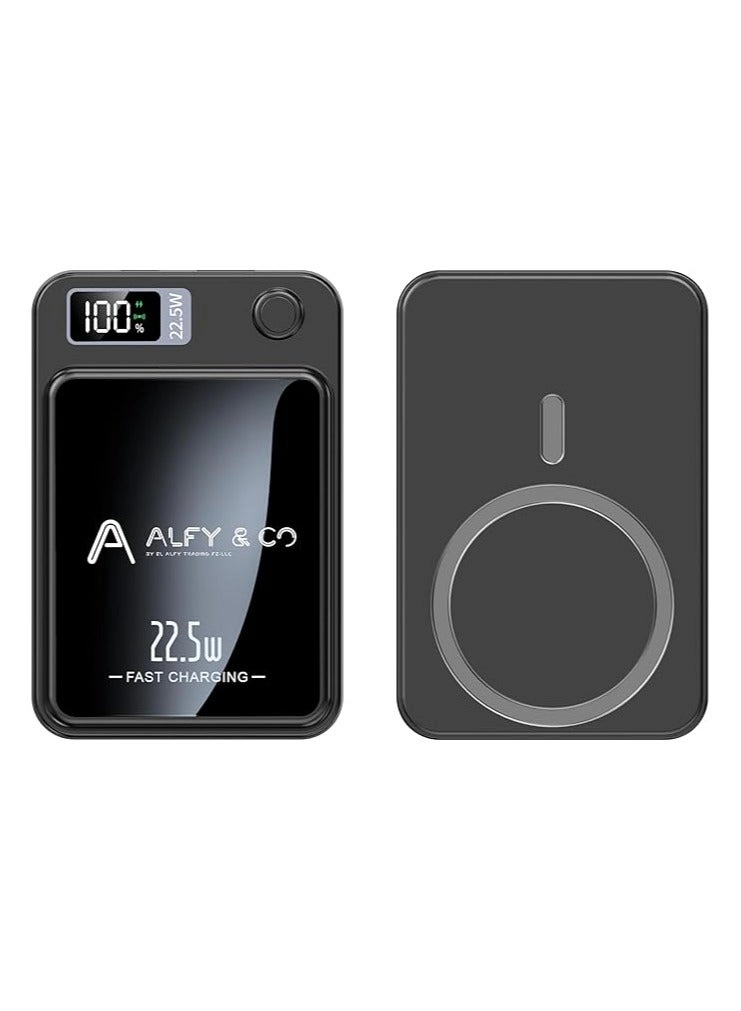 ALFY & CO Magsafe Power Bank - 10000 mAh 20W Wireless charging