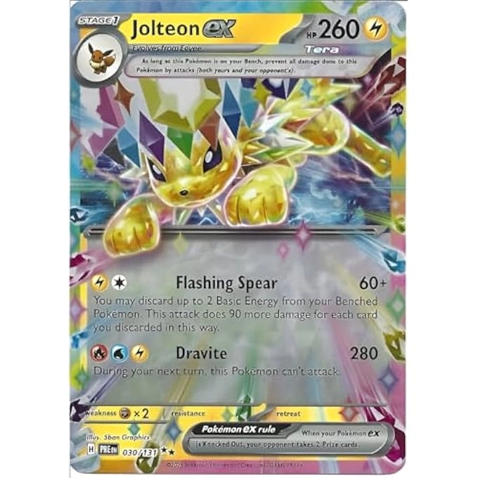 rayihni POKEMON JOLTEON EX 030/131