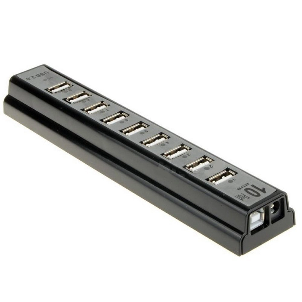 10 Port USB 2.0 External HUB