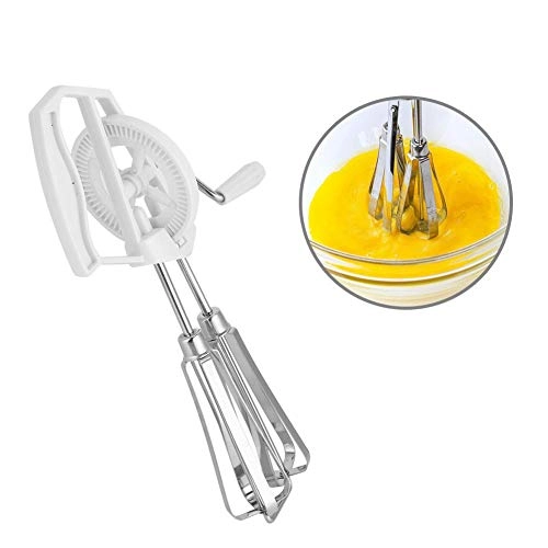 Eggbeater - Small White Stainless Steel