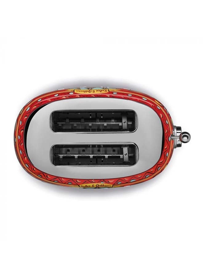 50's Style Retro Toaster - 2 slice(s)