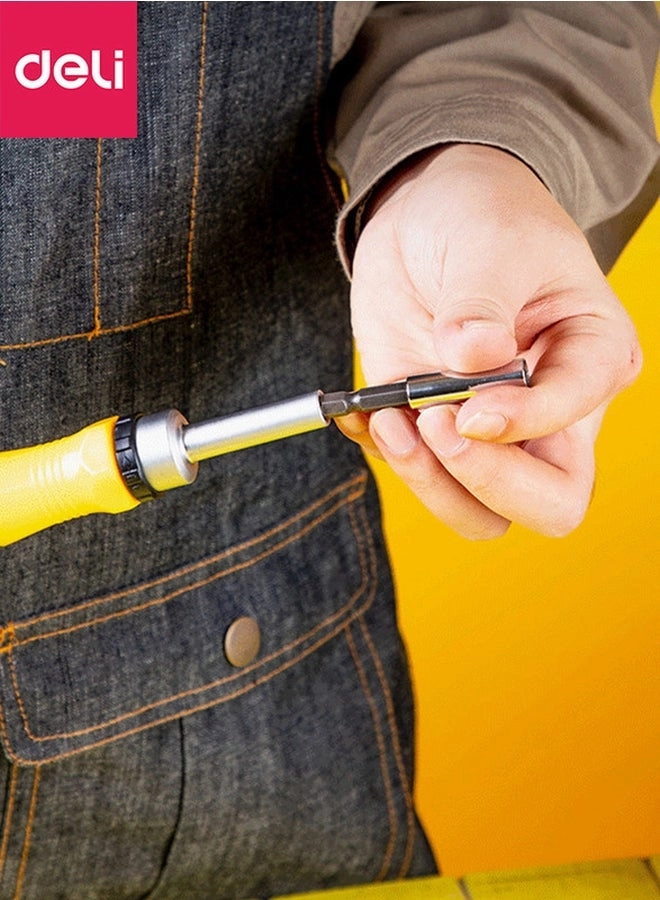 DL3565 Precision Slotted and Phillips Screwdriver Set (65 Pcs)