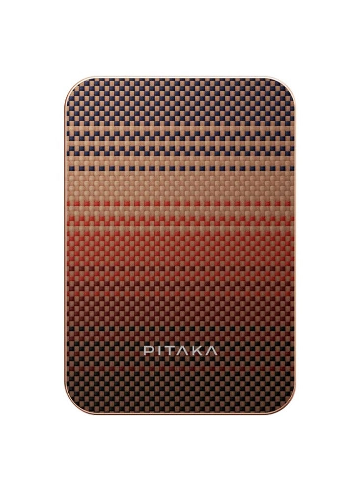 Pitaka Aramid Fiber Magnetic Power Bank - 5000 Watt-hour