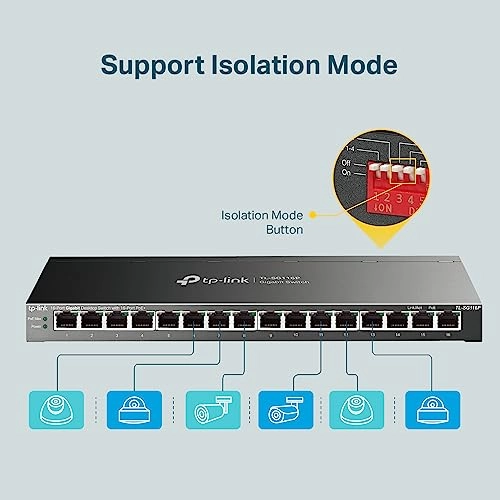 TL-SG116P 16-ports