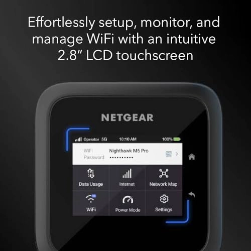 Nighthawk M6 Pro - 5G WiFi 6E Up to 8Gbps