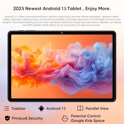 Android 15 Tablet - 128GB 11"