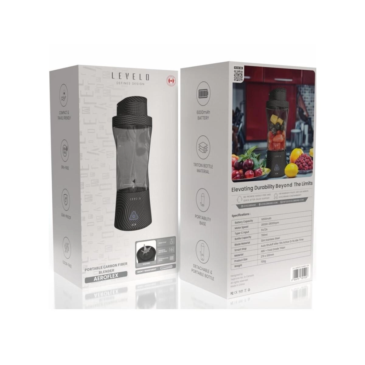 Aeroflex - 700ml 6000mAh