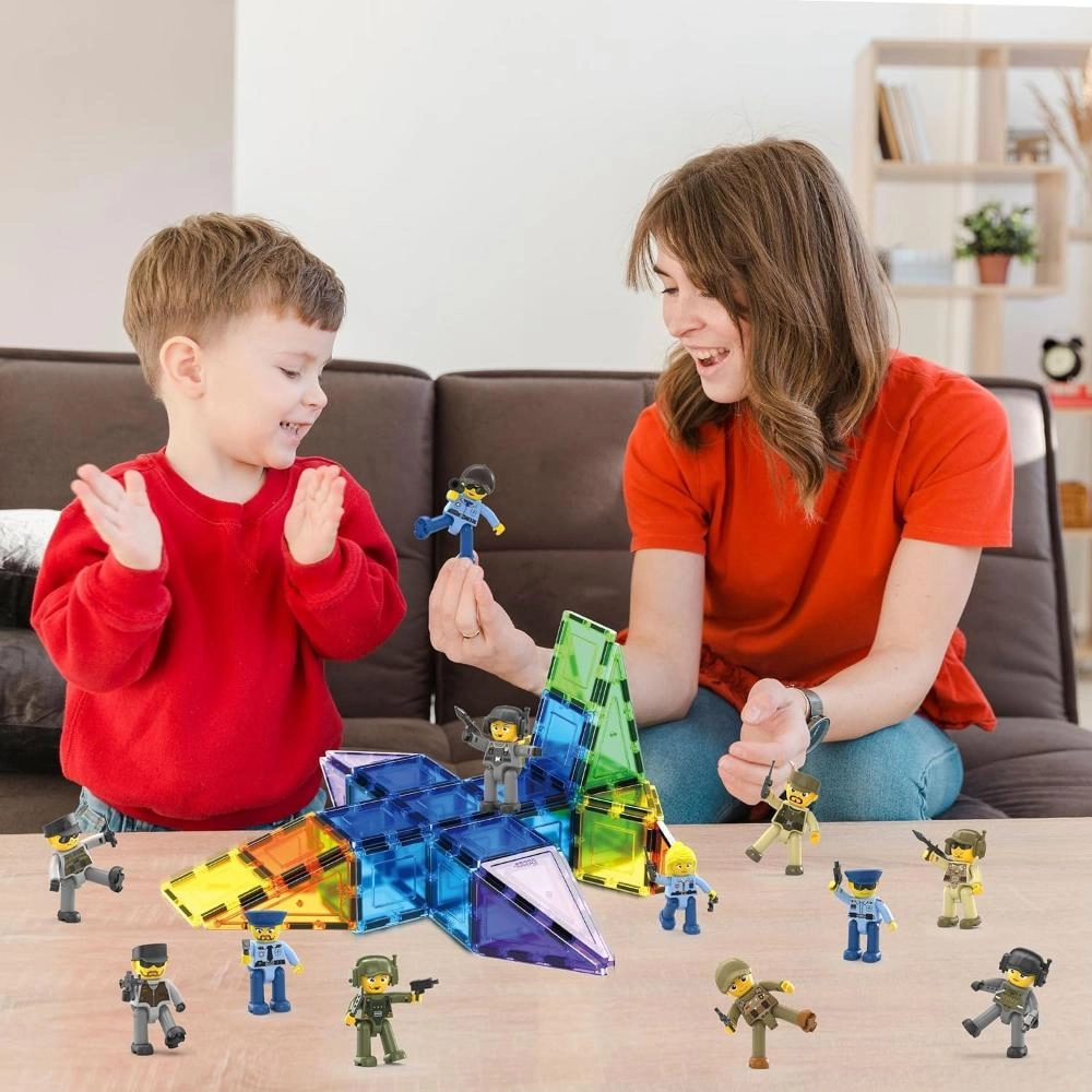 Magnetic Law Enforcement Character Figures - Law Enforcement 12 pcs