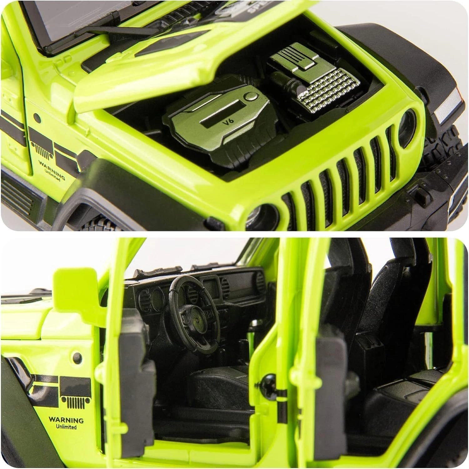 Wrangler Rubicon - 1:32 Scale 1.0 Count