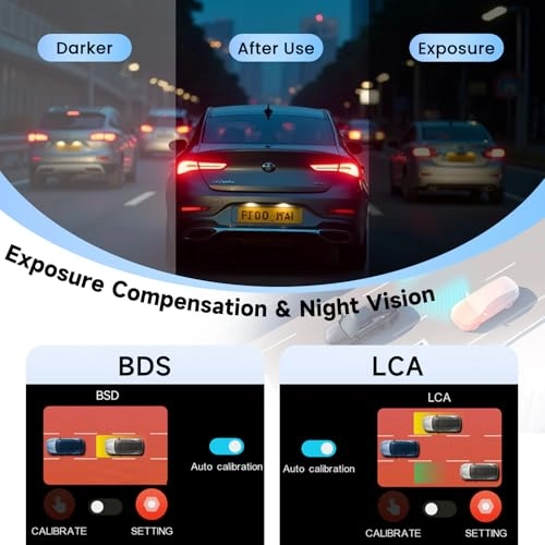 WiFi Mirror Dash Cam - 2K