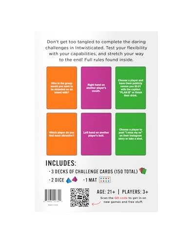 Intwisticated - English 21 years and up 150 Unique Cards