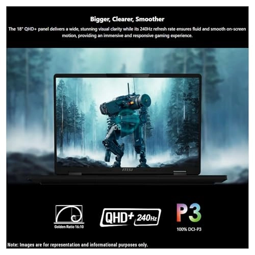 Crosshair 18 HX AI - 18'' Core Ultra 9-275HX 32GB DDR5 1TB SSD