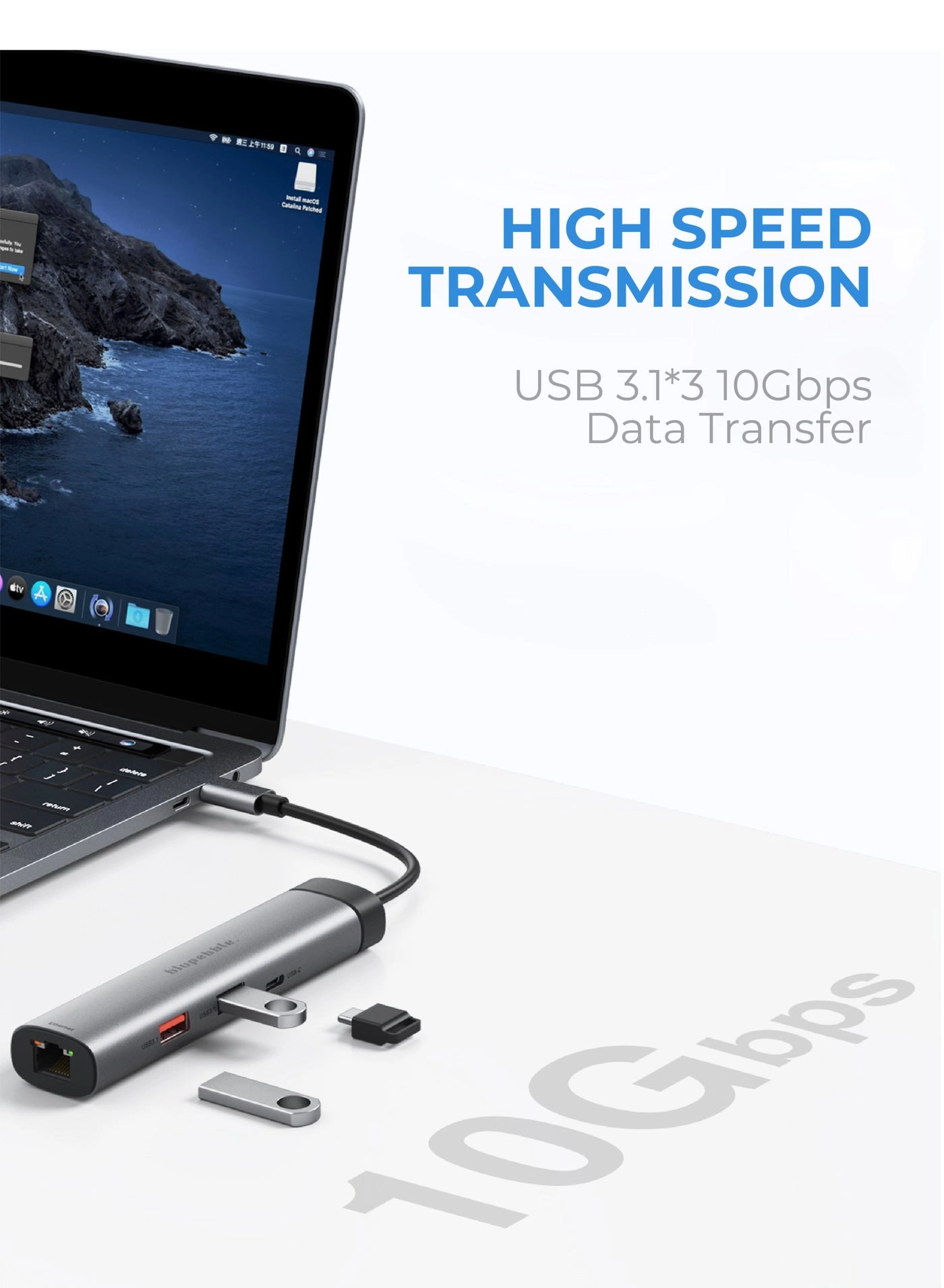 C6 - 6-in-1 USB-C Hub 4K HDMI