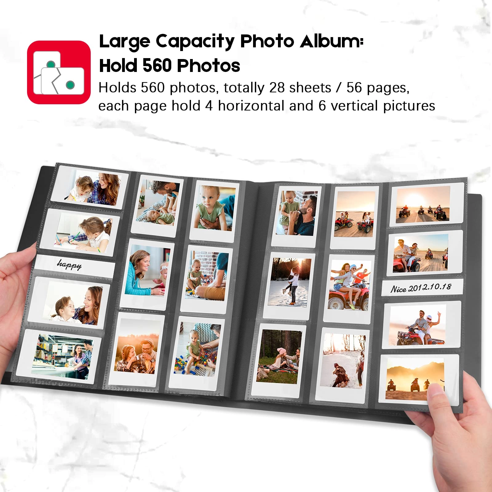 Mini Photo Album - 560 Pockets