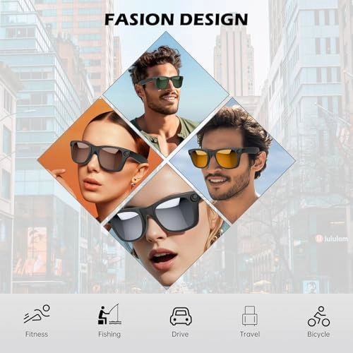 Smart Glasses - Bluetooth UV400 Polarized Lenses