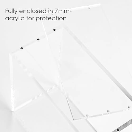 Clear Booster Box Acrylic Magnetic Protector Case - 7mm Six Strong Magnets