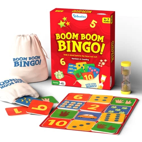 Bingo Preschool Board Game - Ages 4 to 7 63 pieces