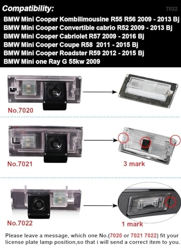 Backup Camera - universal RCA connector 1280*720 pixels