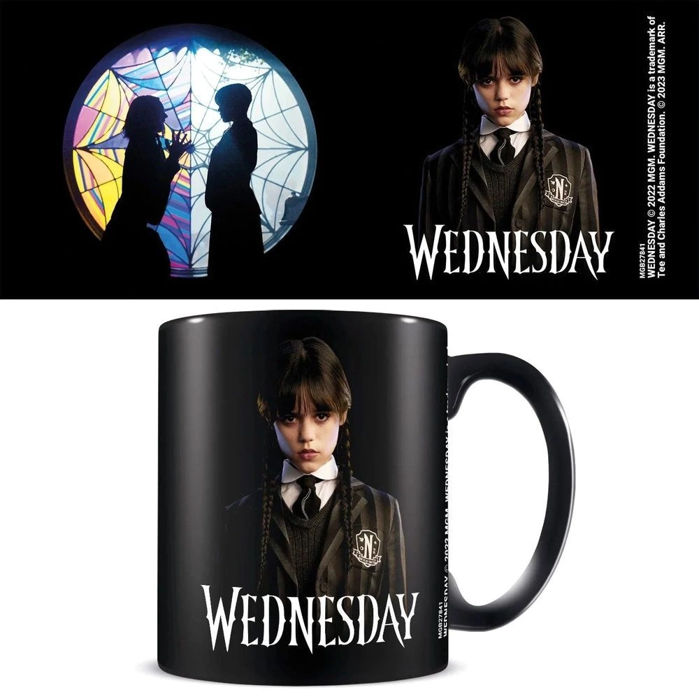 Pyramid International Wednesday Friendship Mug - Black 315 ml