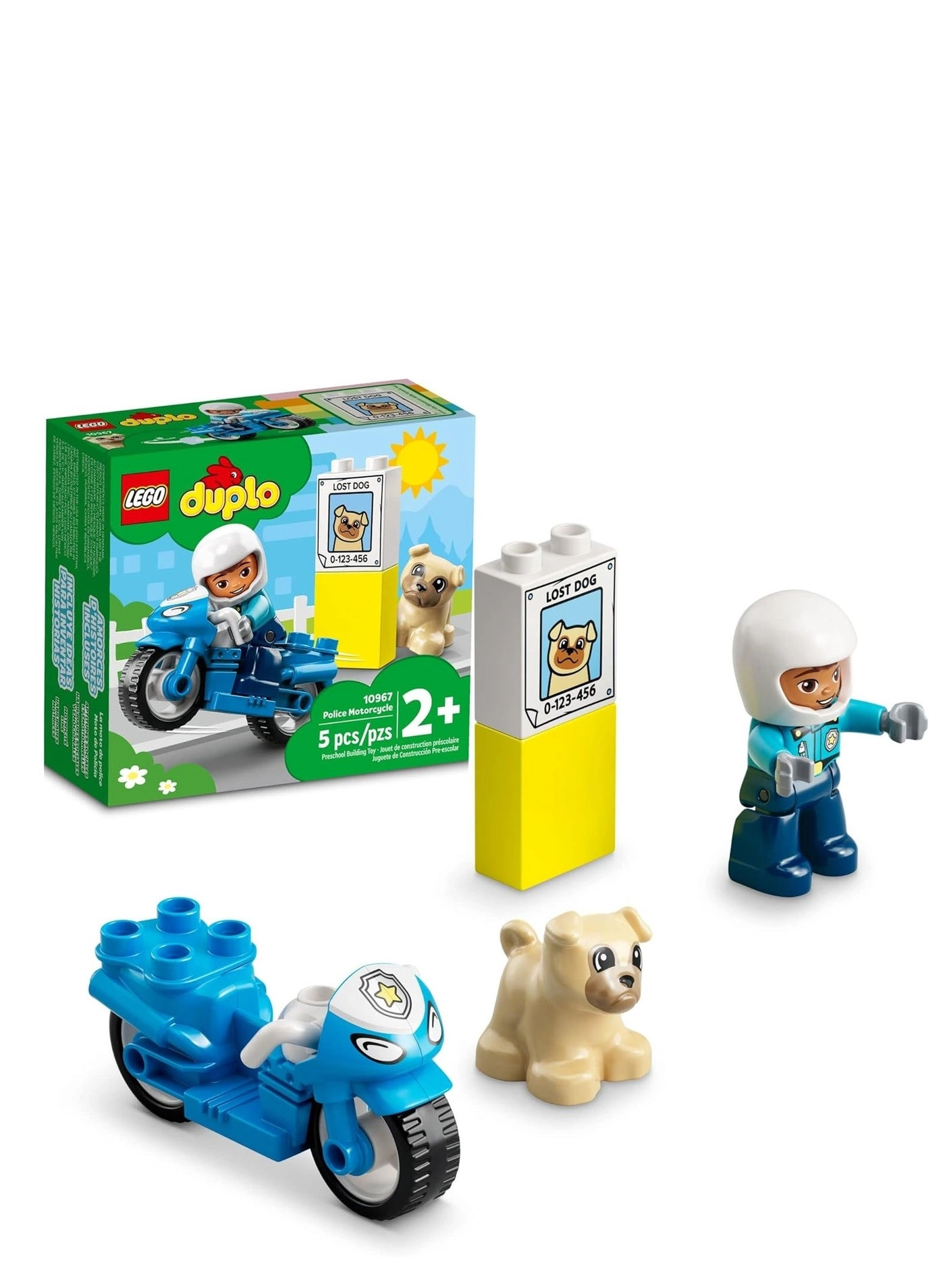 10967 Police Motorcycle