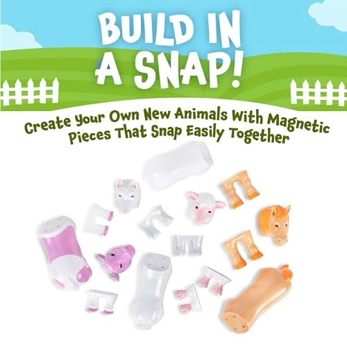 Magnetic Mix or Match Farm Animals - 24 months and up 16 pieces