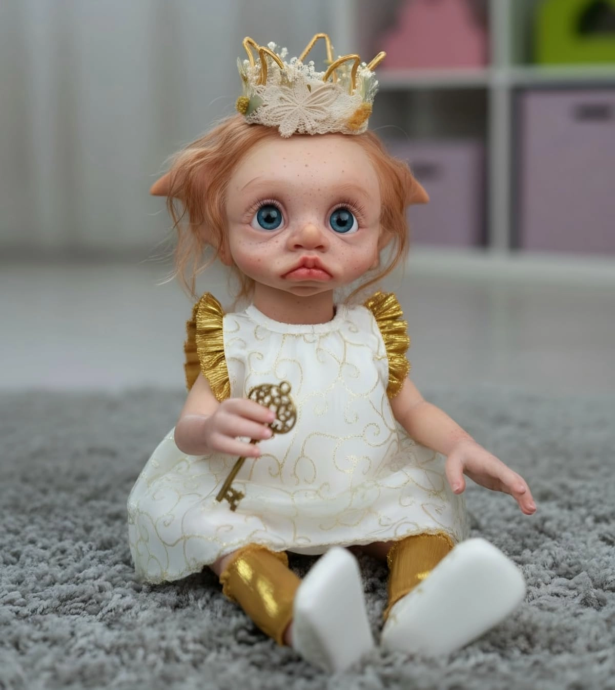 Reborn Baby Doll - 17 Inch Silicone Vinyl Ages 3+