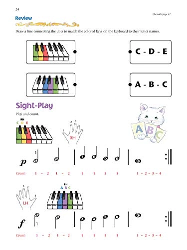 Music for Little Mozarts - Notespeller & Sight-Play Book: Written Activities and Playing Examples to Reinforce Note-Reading (Book 1)