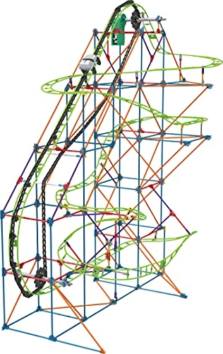 K'NEX Typhoon Frenzy 2 In 1 Roller Coaster - 2-in-1 19 ft 649 Piece