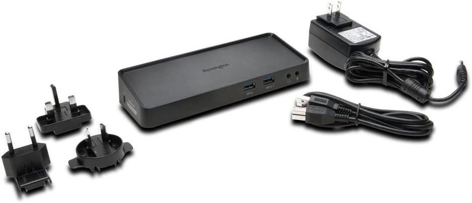 SD3650 K33997WWBlack - USB 3.0 Dual Display Docking Station