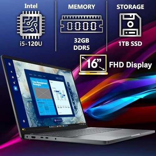 Latitude 3540 Dell Pro 16 - 16'' i5-1335U 32GB DDR4 1TB NVMe