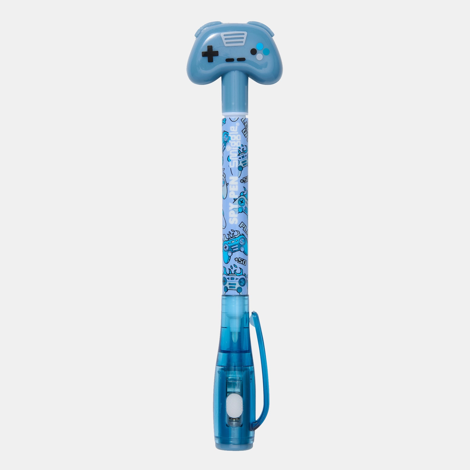 Smiggle Spy Marker Pen - Black/Grey