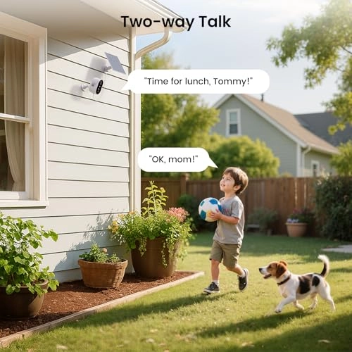 Solar Security Camera 2K Pack