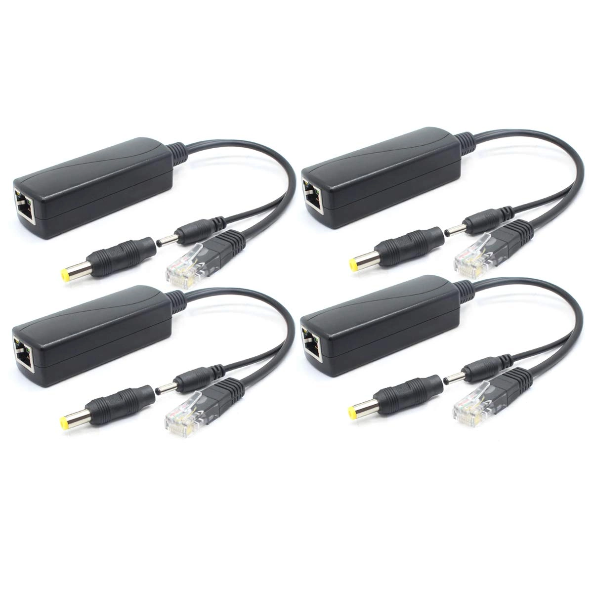 PoE Splitter - 44-56V 12W IEEE 802.3af 10/100Mbps