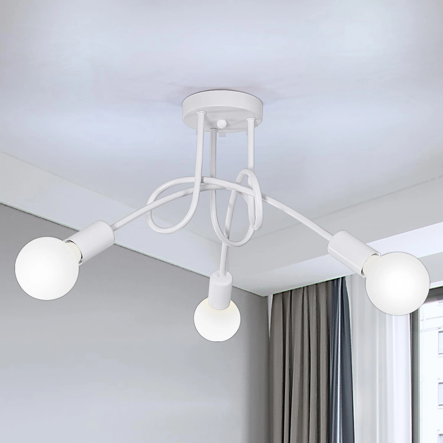Industrial Chandelier - Dimmable