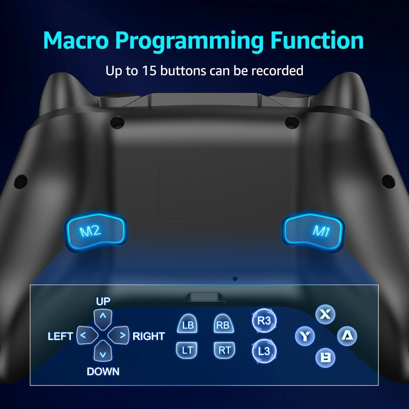 Wireless Switch Controller - Black Nitendo Switch/PC/Steam/Android/IOS