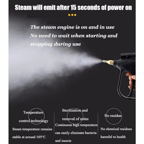 Handheld Steam Cleaner - 3.5Bar 20 Liters