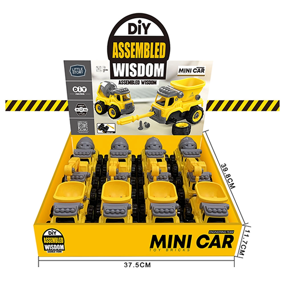 Assembled Wisdom Cars - 12pcs