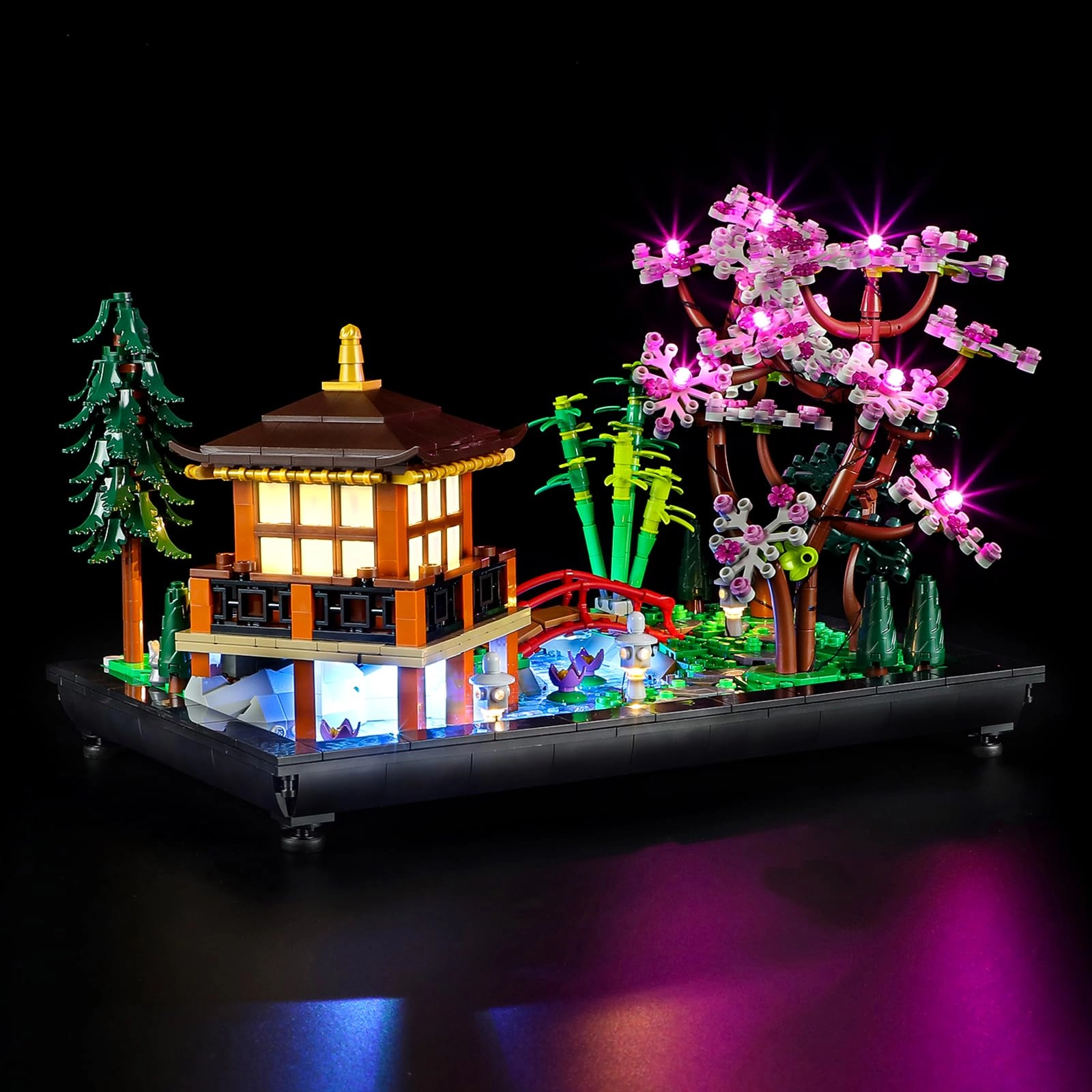 GEAMENT LED Light Kit for LEGO Meditative Garden 10315 - 4.5-5V