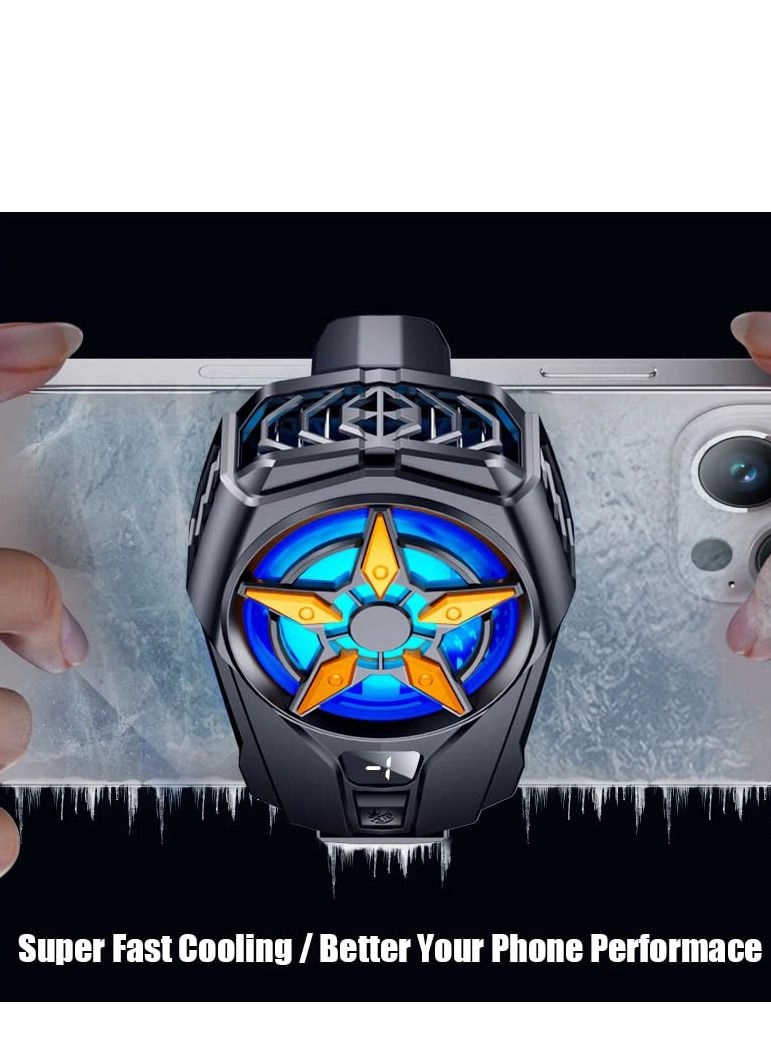 Semiconductor Phone Cooler - LED Temperature Display