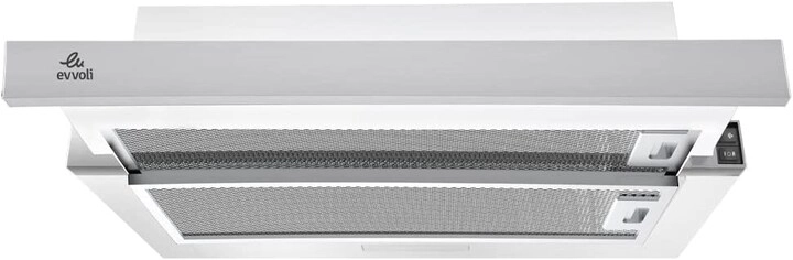 evvoli EVBI-H60S - Under Cabinet 2-Speed Silver