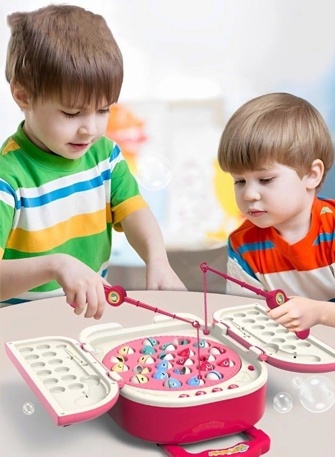 Magnetic Fishing Game - Rotating Board 2 in 1