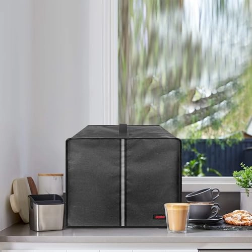 Espresso Machine Cover - Dark Grey Polyester