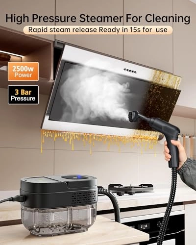 Handheld Steam Cleaner - 1.69 Quarts