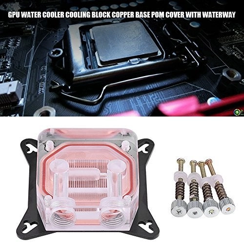 GPU Water Cooling Block - 50 x 50 x 3mm POM Cover