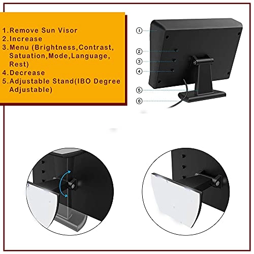 Reverse Parking Sensor Camera - Night vision 800(RGB)X480